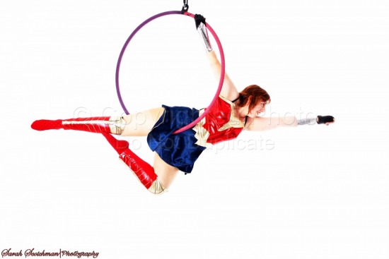 Wonder Woman Amie! - Aerial Hoop - Aug 2022